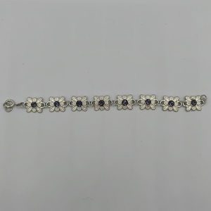 Bracelet with flower charms